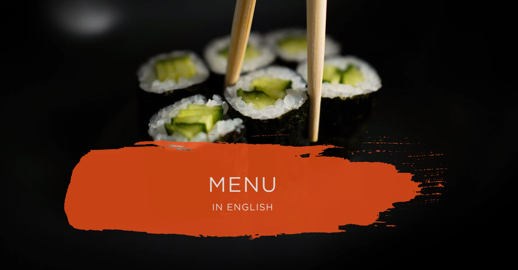 Akami sushi, Maribor, cenik v angleščini